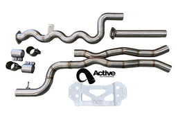 Active Autowerke G80/G82 M3/M4 Signature Gen 2 Equal Length mid-pipe with G-brace (11-114G2)