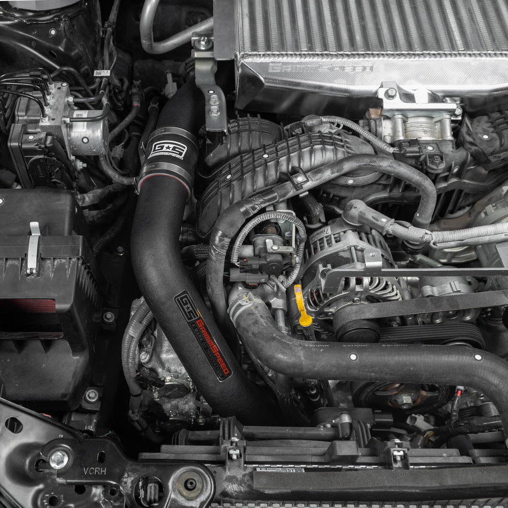 GrimmSpeed Charge Pipe Kit Subaru 22-23 WRX Black (113083BLK)