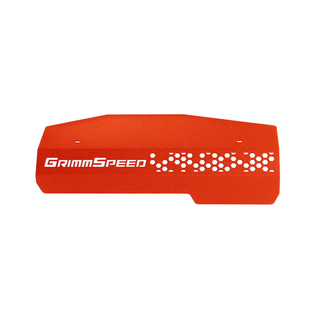 GrimmSpeed Pulley Cover Subaru 2022-Present WRX Red (113086RED)