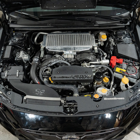 GrimmSpeed Radiator Shroud Subaru 2022-Present WRX Black (113090BLK)