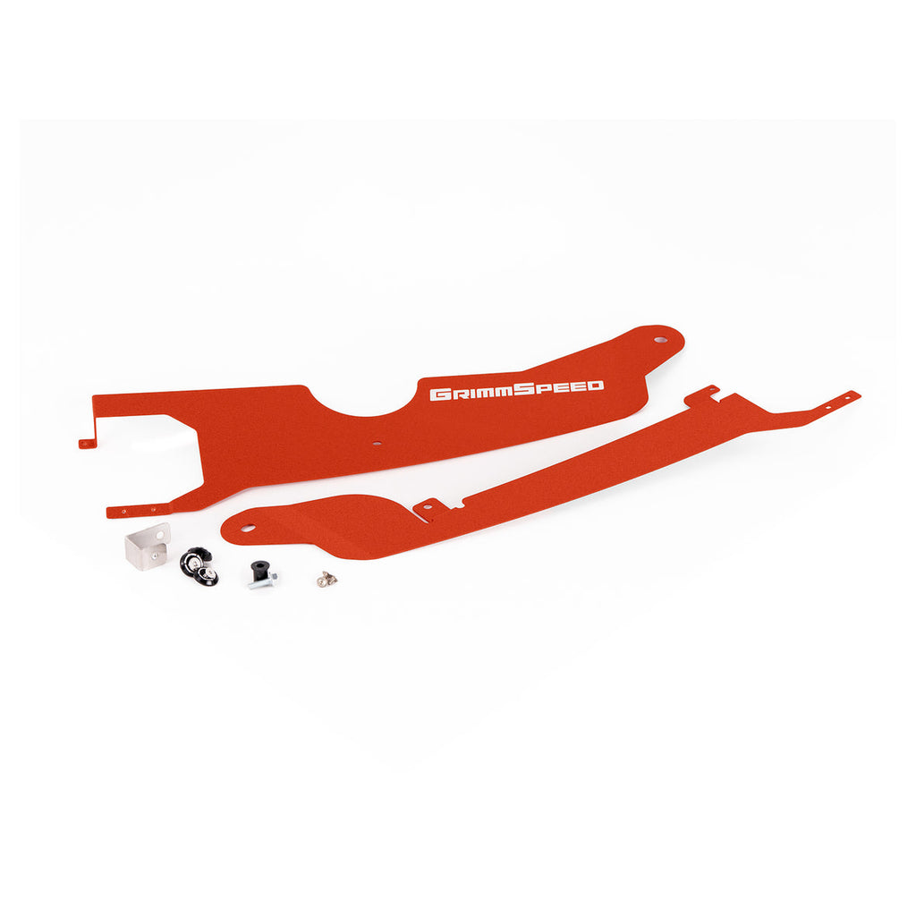 GrimmSpeed Radiator Shroud Subaru 2022-Present WRX Red (113090RED)