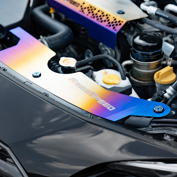 GrimmSpeed Radiator Shroud Subaru 2022-Present WRX Titanium (113090TI)