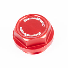 Load image into Gallery viewer, GrimmSpeed 89-21 Subaru Bolt Oil Cap Kit Red (120014RED)