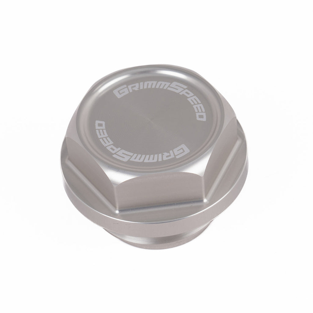 GrimmSpeed 89-21 Subaru Bolt Oil Cap Kit Silver (120014SIL)