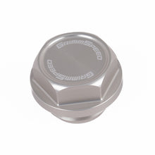 Load image into Gallery viewer, GrimmSpeed 89-21 Subaru Bolt Oil Cap Kit Silver (120014SIL)