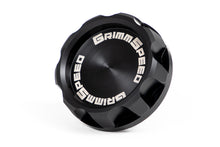 Load image into Gallery viewer, Oil Cap Cool Touch Version 2 Delrin Black For Subaru All EJ/FA Engines GrimmSpeed