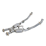 BBK 86-93 Mustang 5.0 High Flow X Pipe With Catalytic Converters - 2-1/2 (1662)