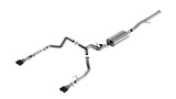 Borla 2024 Chevy Silverado 1500 6.2L V8 Touring Catback Exhaust w/ Simulator - Black Chrome (140991BC)