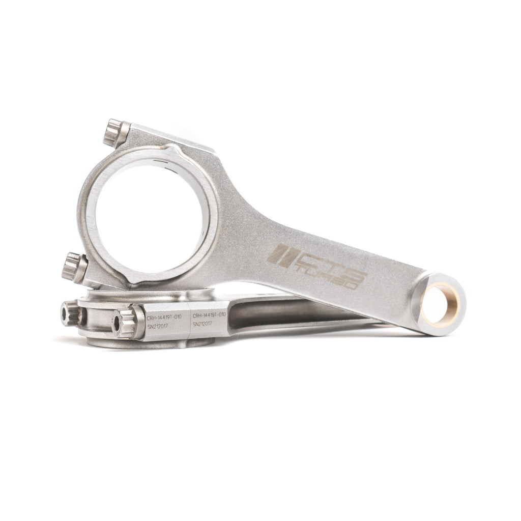 CTS Turbo Connecting Rods VW & Audi 144x19 Tapered Rifle Drilled | Fits 1.8T 20V 06A With Stock Pistons (CTS-CRH-14419T)
