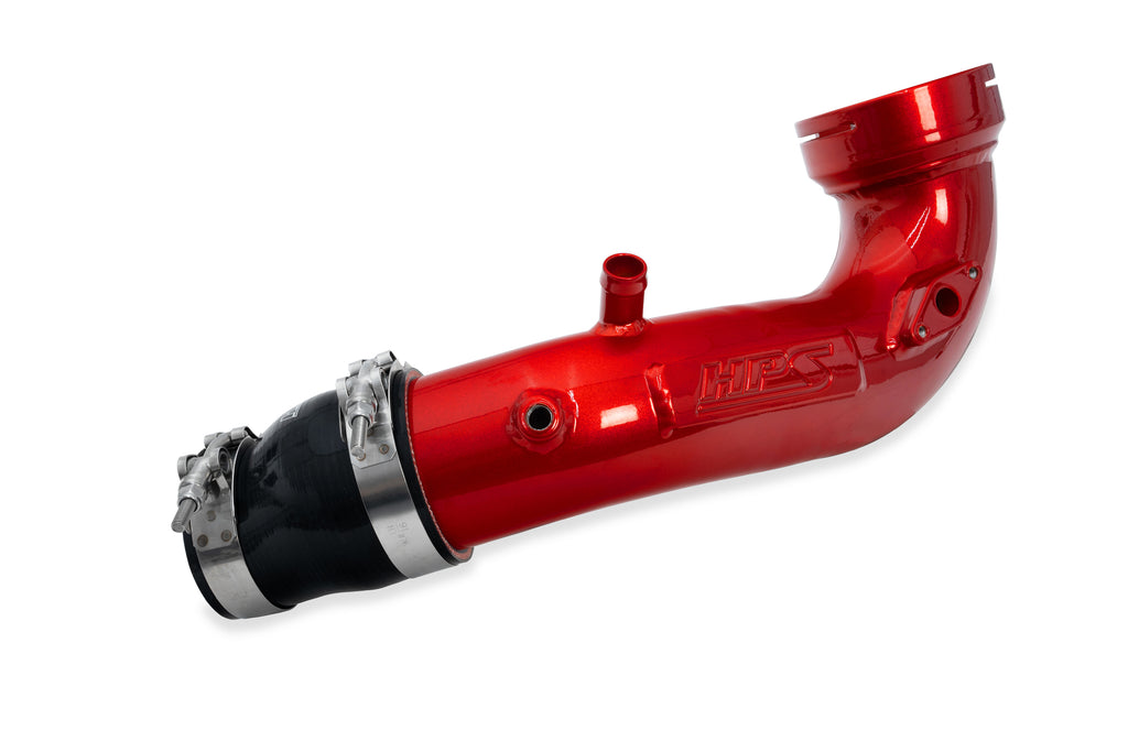HPS Performance Cold Side Charge Pipe Kit Red (17-127R)