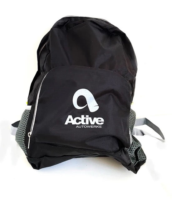Active Autowerke Book Bag - Color Black (19-004B)