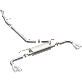 MagnaFlow 15-17 GMC Terrain V6 3.6L 409SS Cat-Back Exhaust Quad Split Rear with 3in Polished Tips (19114)