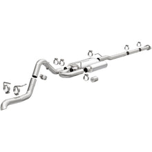 Load image into Gallery viewer, MagnaFlow Stainless Overland Cat-Back Exhaust 05-15 Toyota Tacoma V6 4.0L (19585)