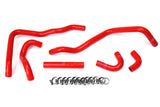 HPS Reinforced Red Silicone Heater Hose Kit Coolant for Toyota 00-05 MR2 Spyder (57-1433-RED)
