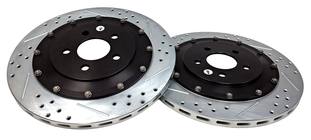 Baer Brakes EradiSpeed+ Rear 2-piece Performance Brake Rotors, SDZ (2262022)