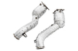 AWE Tuning Performance Downpipes for McLaren 720S (HJS 200 Cell Cats) (3010-11094)
