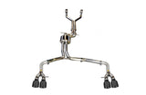 AWE Tuning Track Edition Exhaust for Audi C7 S6 4.0T - Diamond Black Tips (3020-43050)