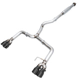 AWE Tuning Track Edition Exhaust for VA / GV WRX / STI Sedan - Diamond Black Quad Tips (102mm) (3020-43066)
