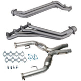 BBK 05-10 Ford Mustang GT 1 5/8 Long Tube Headers w/High Flow Catted X-Pipe (Ti Ceramic) (16412)