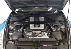 370Z Dual Long Tube Air Intake Kit Gen 2 Z34 Dry Filter For 09-20 Nissan 370Z Stillen