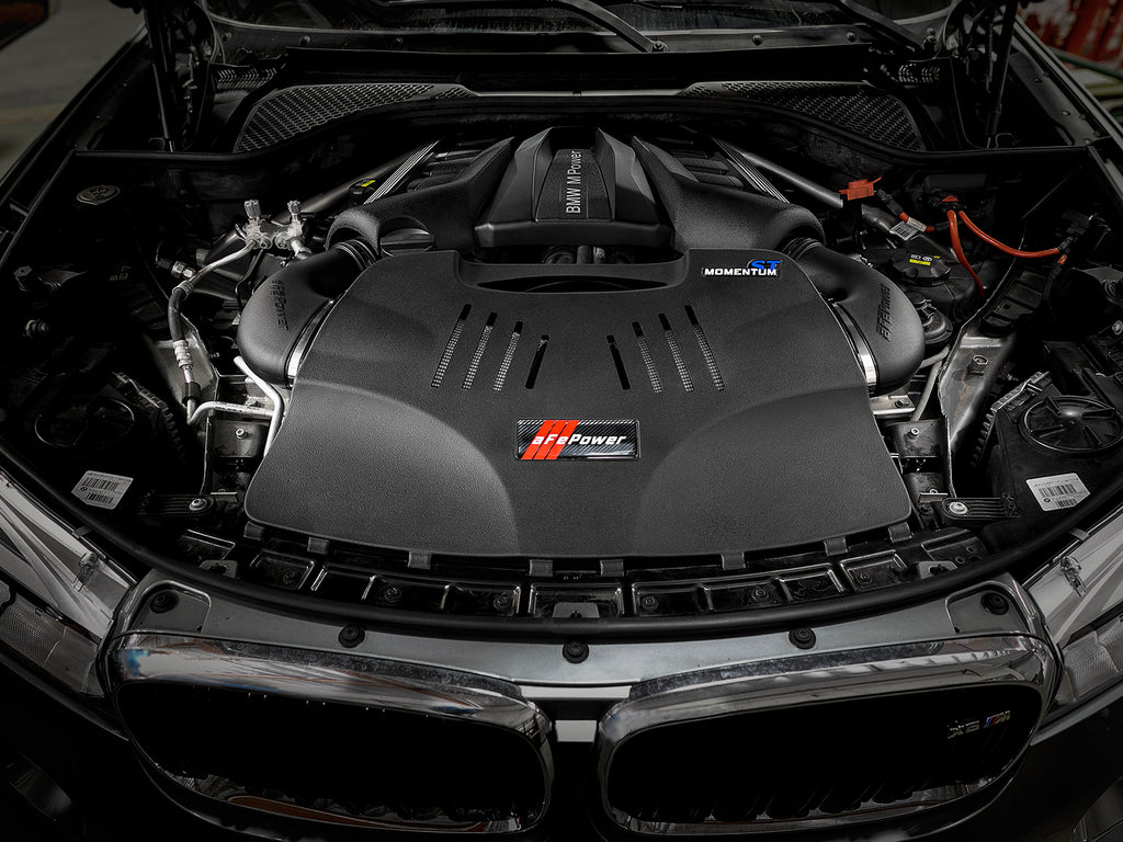 aFe Power 15-19 BMW X5 M (F85)/X6 M (F86) V8-4.4L (tt) S63 Cold Air Intake System w/ Pro DRY S Media (50-40045D)
