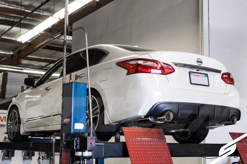 Nissan Altima Stainless Steel Axle-Back Exhaust System For 16-18 Nissan Altima 3.5 & 2.5 Sedan Stillen