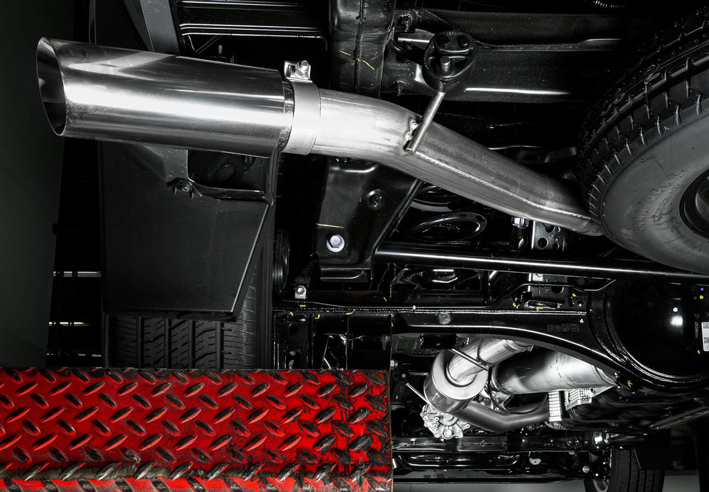 Stillen 2024+ Toyota Tacoma Cat Back Side Exit Exhaust System Polished Tip (509240)