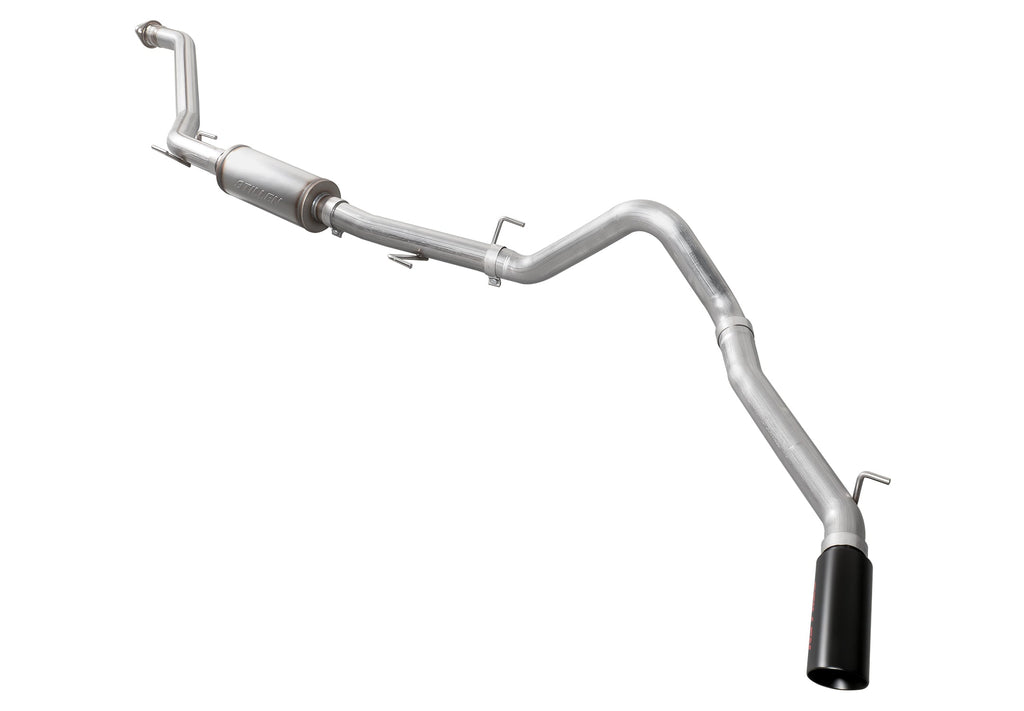 Stillen 2024+ Toyota Tacoma Cat Back Side Exit Exhaust System Black Tip (509241)