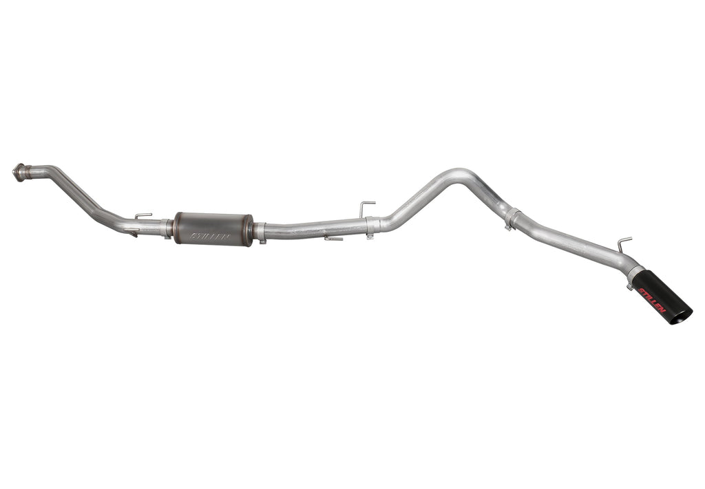 Stillen 2024+ Toyota Tacoma Cat Back Side Exit Exhaust System Black Tip (509241)