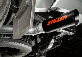 Stillen 2024+ Toyota Tacoma Cat Back Side Exit Exhaust System Black Tip (509241)