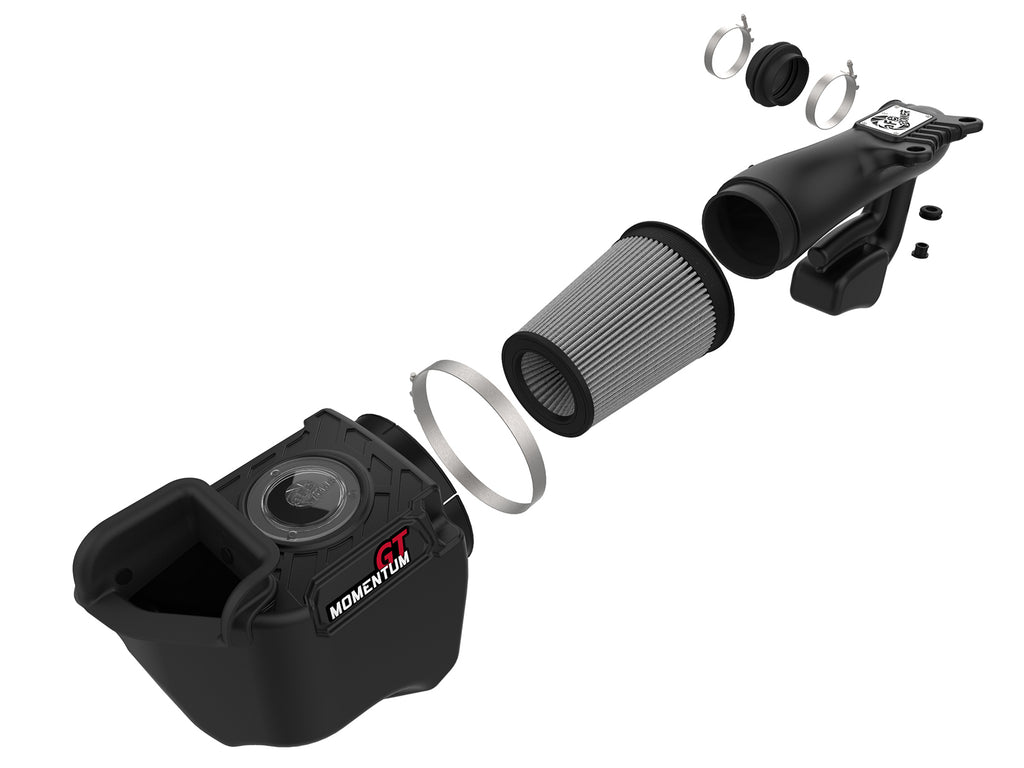 aFe Power Momentum GT Pro DRY S Cold Air Intake System 12-18 Jeep Wrangler JK V6 3.6L (51-76212)