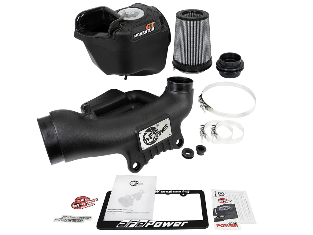 aFe Power Momentum GT Pro DRY S Cold Air Intake System 12-18 Jeep Wrangler JK V6 3.6L (51-76212)