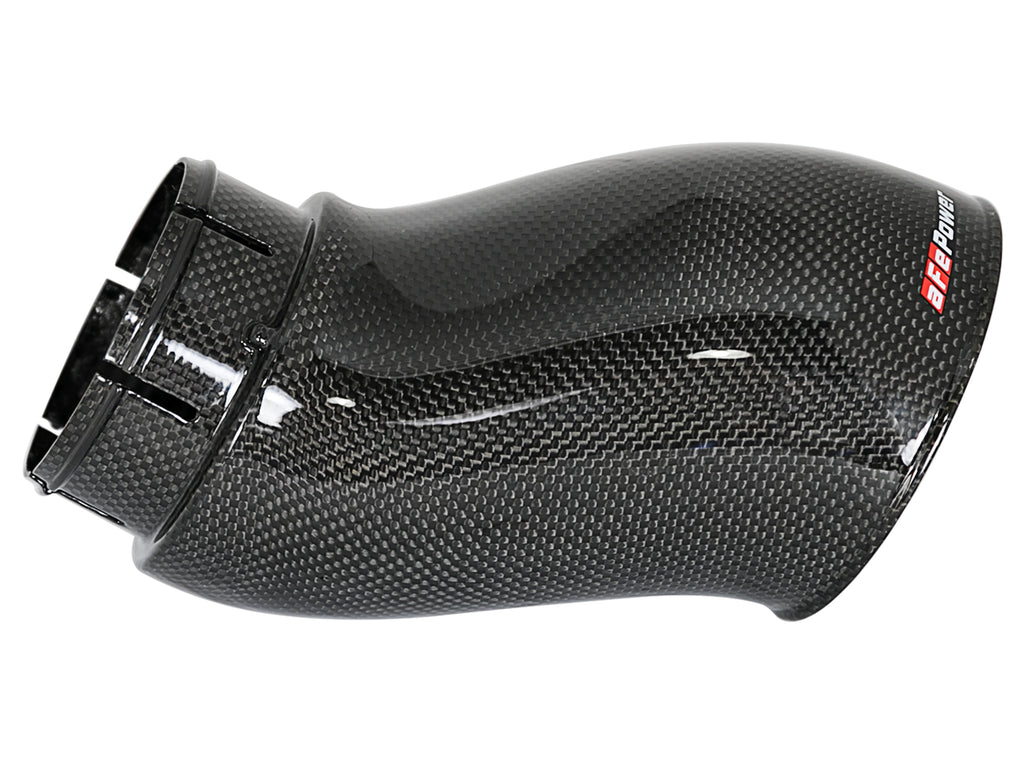 aFe Power Momentum GT Carbon Fiber Dynamic Air Scoop 15-18 Dodge Challenger V6-3.6L/V8-5.7L/6.4L HEMI (54-72203-SF)