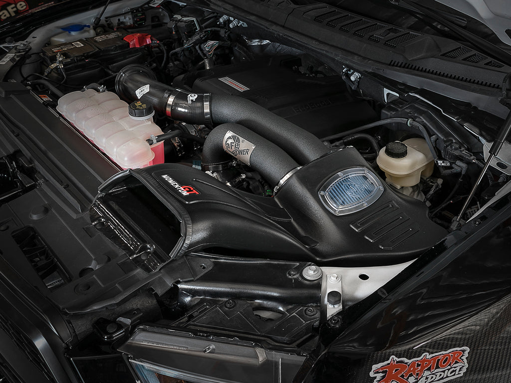 aFe Power Momentum XP Pro 5R Cold Air Intake System 17-18 Ford F-150 Raptor V6-3.5L (tt) EcoBoost (54-73120-B)