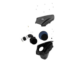 aFe Power MagnumForce Stage 2 Si Intake System Pro 5 R Black 06-12 BMW 3 Series E9x L6 3.0L Non-Turbo (54-81012-B)