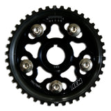 AEM Electronics Tru-Time Adjustable Cam Gear Black 5-Bolt (23-801BK)