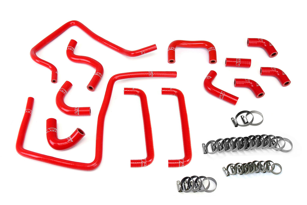 HPS Silicone Ancillary Coolant Hose Kit Red (57-2266-RED)