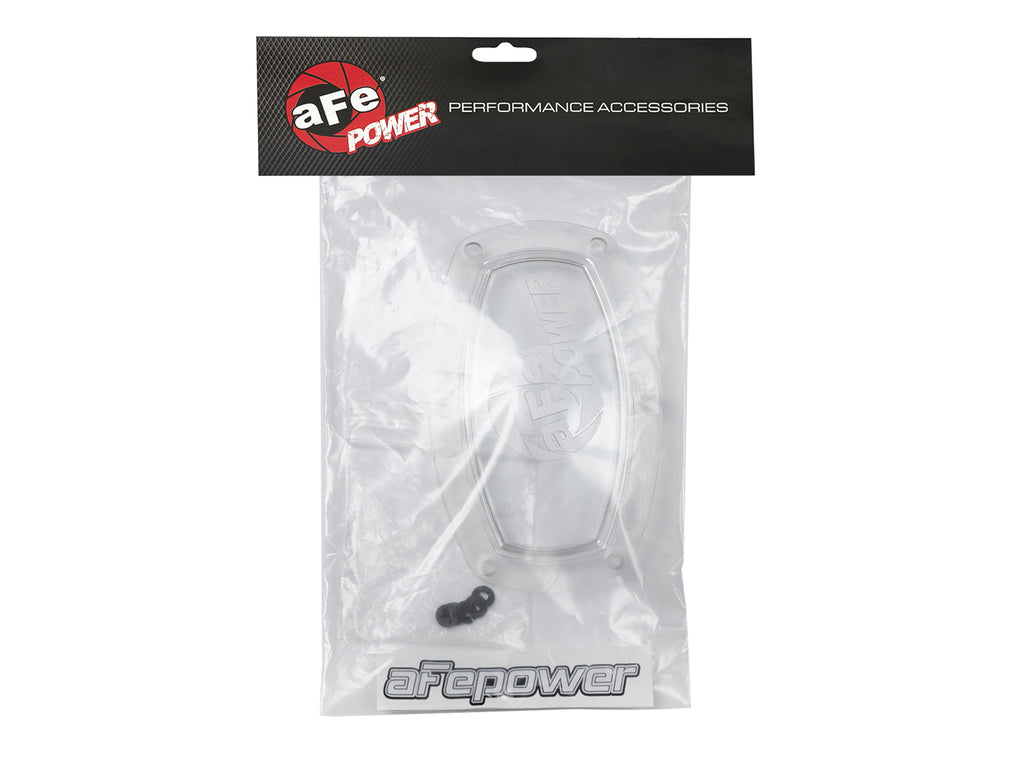 aFe Power Momentum Cold Air Intake System Replacement Sight Window- Oblong Clear (59-06104)