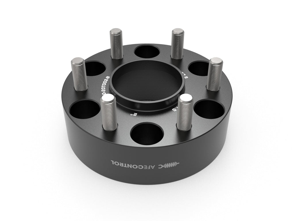 aFe CONTROL Forged Aluminum Wheel Spacers 6x139.7 / CB 77.8 / 2in Thick - RAM 1500 (610-20T002-B)