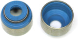 BLOX Racing Honda 5.5mm Valve Stem Seals Blue FKM - Intake & Exhaust