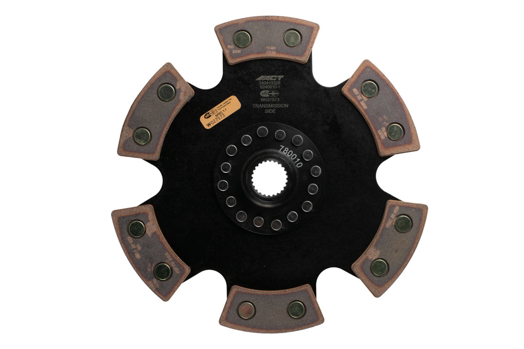 ACT Acura/Honda J30/J32 6 Pad Rigid Race Disc (6240010-1)