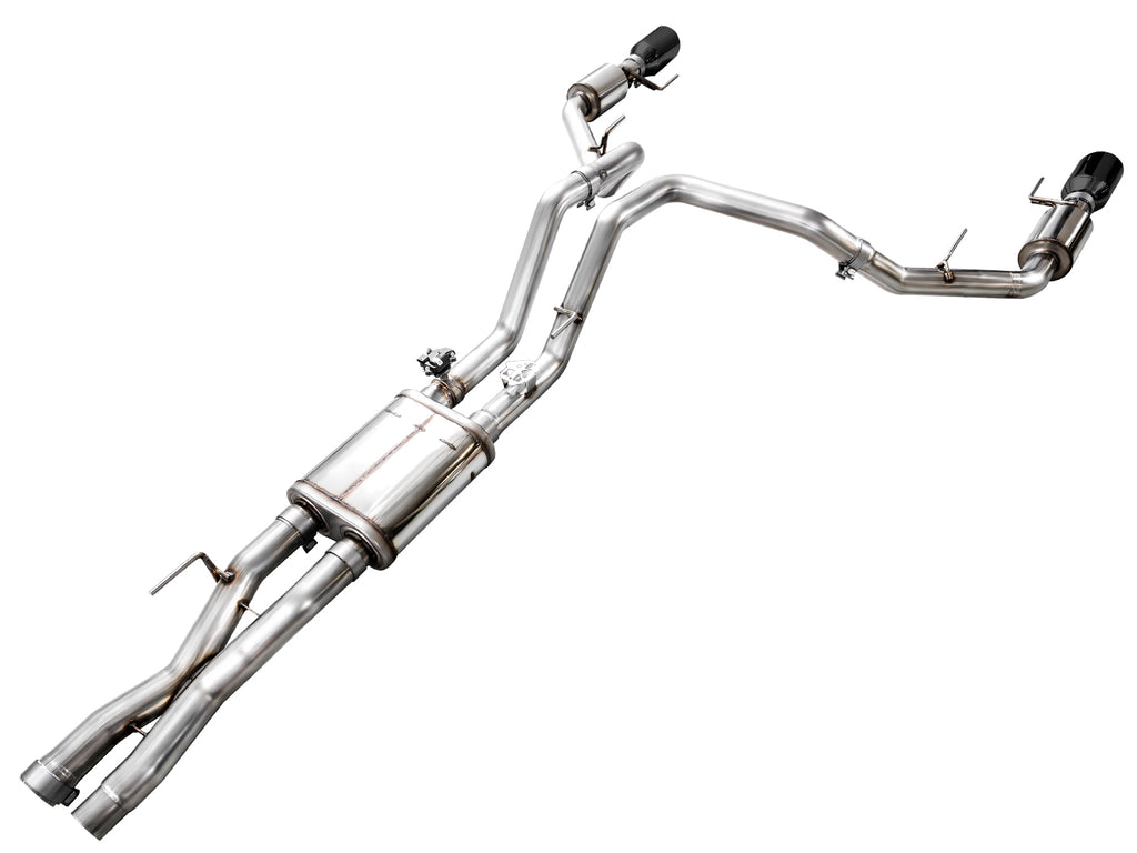 AWE Tuning Gen 3 Raptor R SwitchPath Exhaust - Diamond Black Tips (3025-33852)