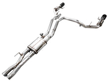 Load image into Gallery viewer, AWE Tuning Gen 3 Raptor R SwitchPath Exhaust - Diamond Black Tips (3025-33852)