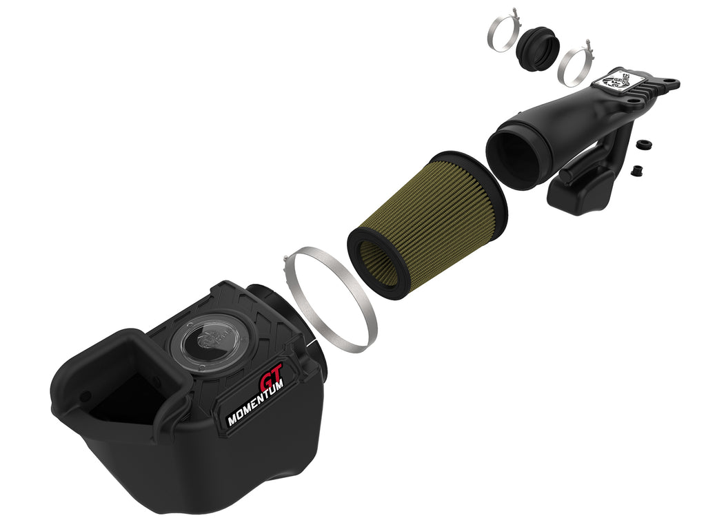 aFe Power Momentum GT Pro GUARD 7 Cold Air Intake System 12-18 Jeep Wrangler JK V6 3.6L (75-76212)