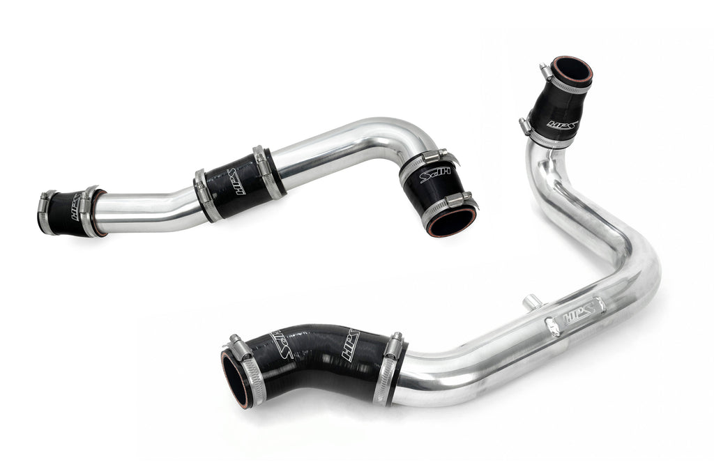 HPS Performance Hot and Cold Side Charge Pipe Kit Polished (17-153P)
