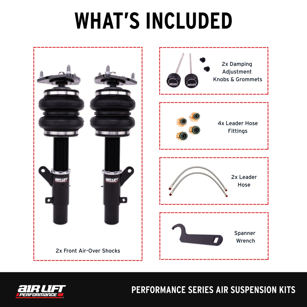 Air Lift Performance 15-20 Acura TLX / 13-17 Honda Accord Front Performance Air Suspension Kit (76014)