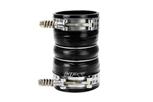 Load image into Gallery viewer, HPS Performance Silicone Hot Side Intercooler Boot Kit with Clamps Black (57-2226-BLK)