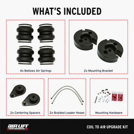 Air Lift Performance 18-24 Honda Accord Sedan Coil to Air Upgrade Kit (83008)