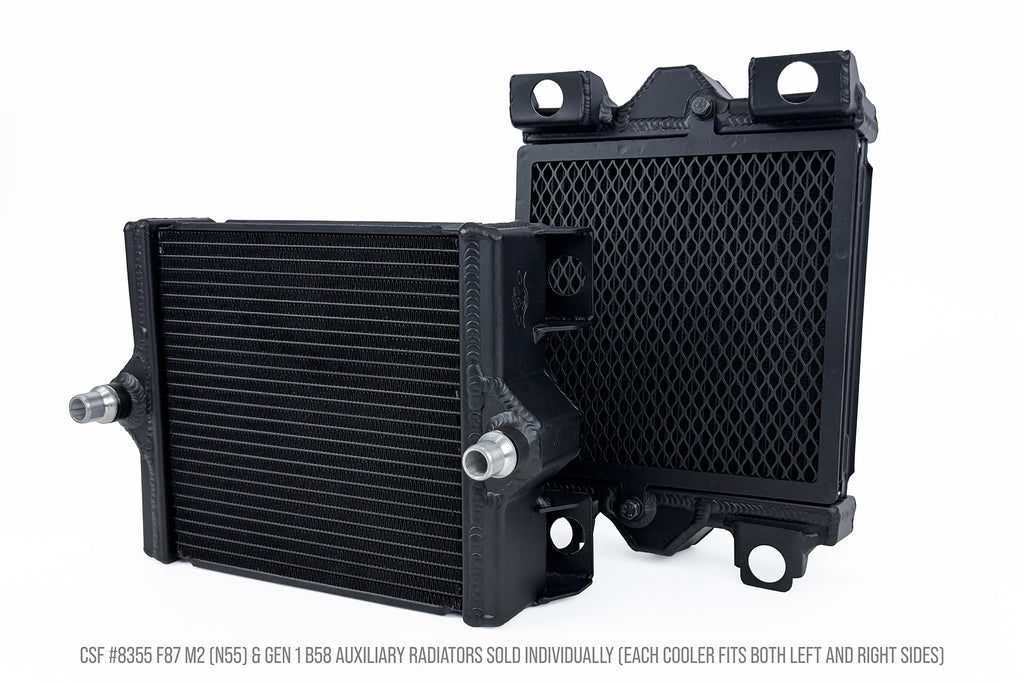CSF Race BMW F87 M2 and Gen 1 B58 High Performance Auxiliary Radiator (8355)