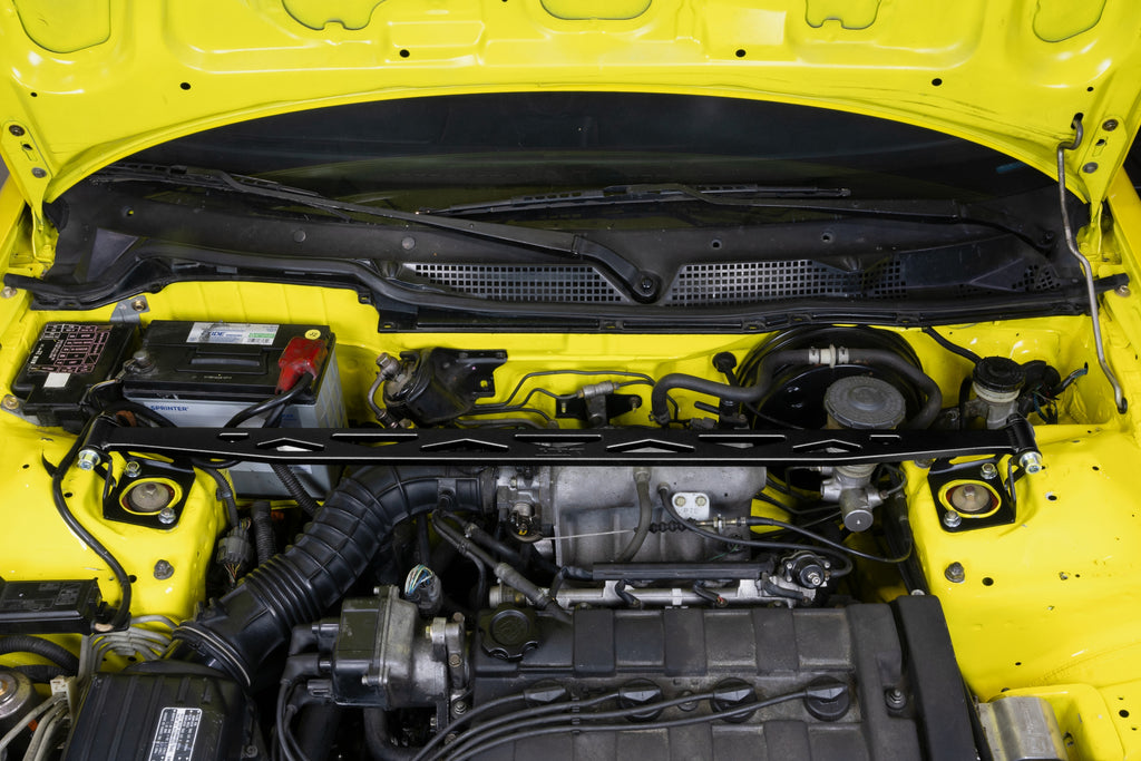 HPS Performance Front Strut Bar Black (42-120WB)